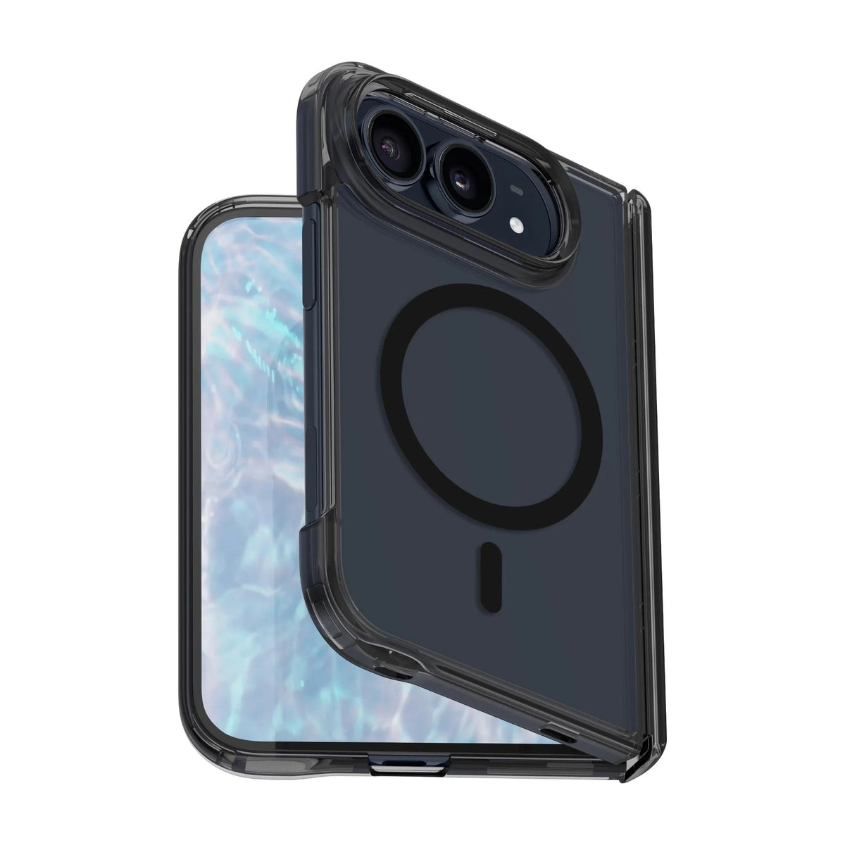 CRYSTAL FLURO case for iPhone Duo - BLACK