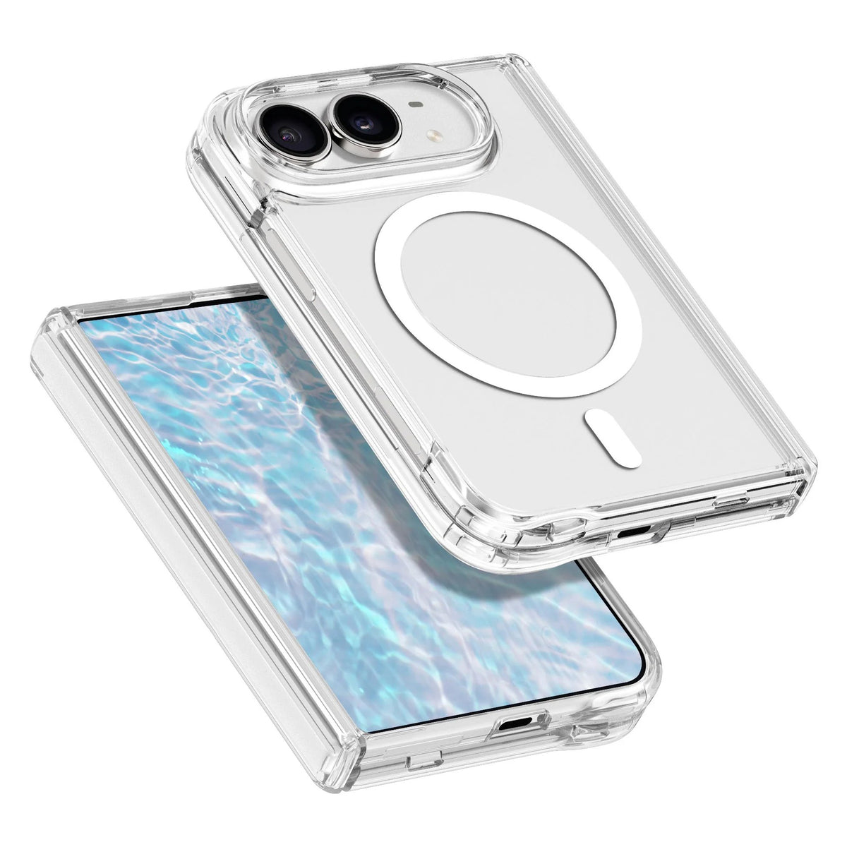 CRYSTAL FLURO case for iPhone Duo -  CLEAR MIDNIGHT