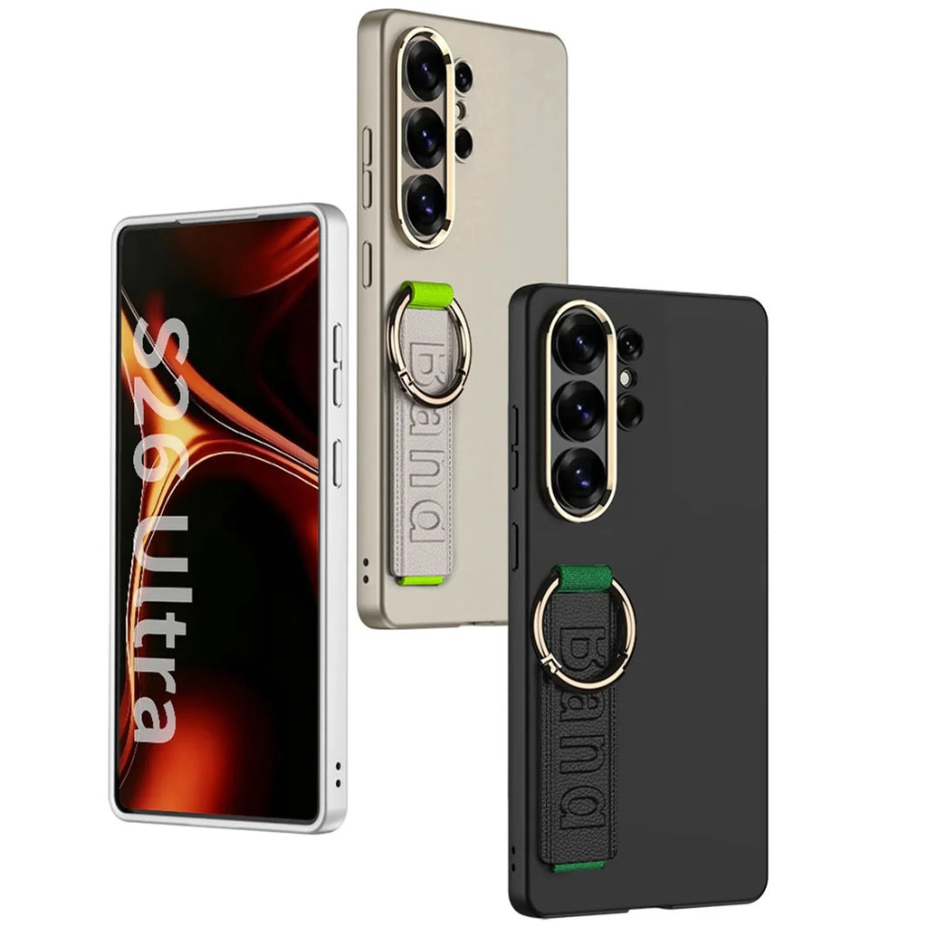 Samsung Galaxy S26 Ultra PC Hard Case with Wrist Strap