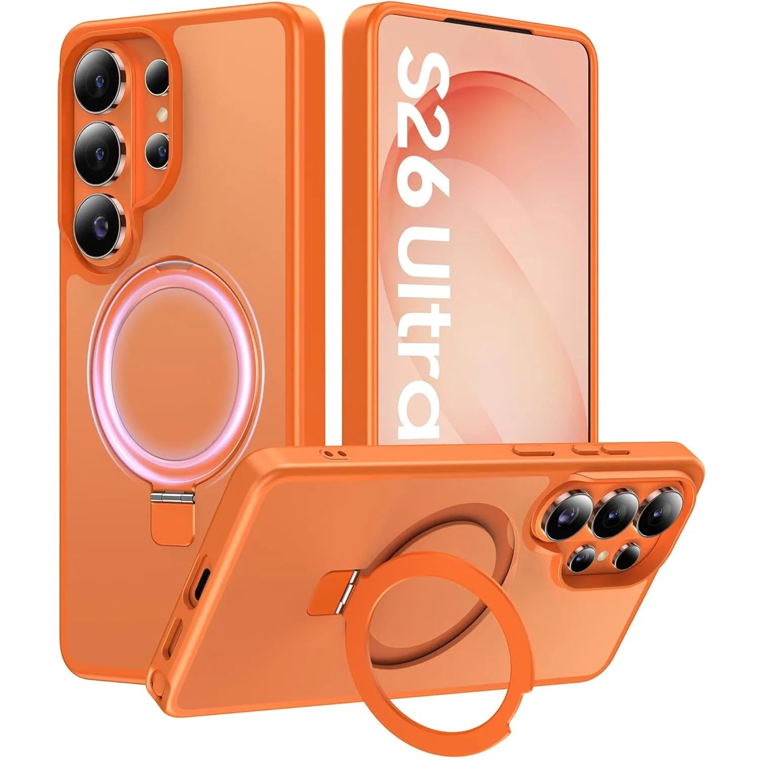 Samsung Galaxy S26 Series Case with Magnetic Bracket Holder