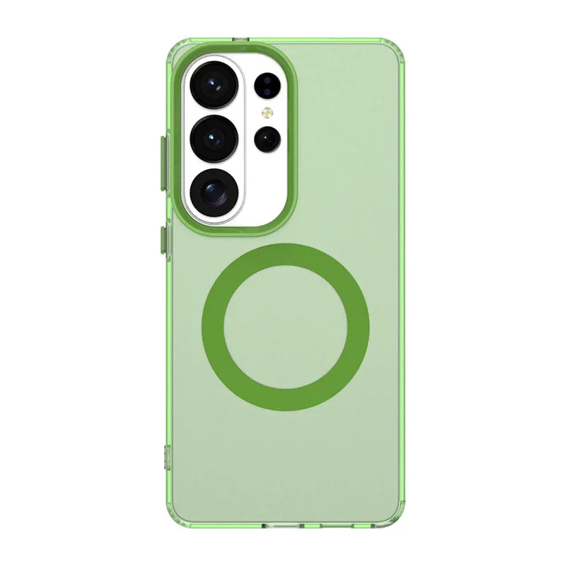 Samsung Galaxy S26 Series Candy Color Magnetic Translucent Matte Slim Case