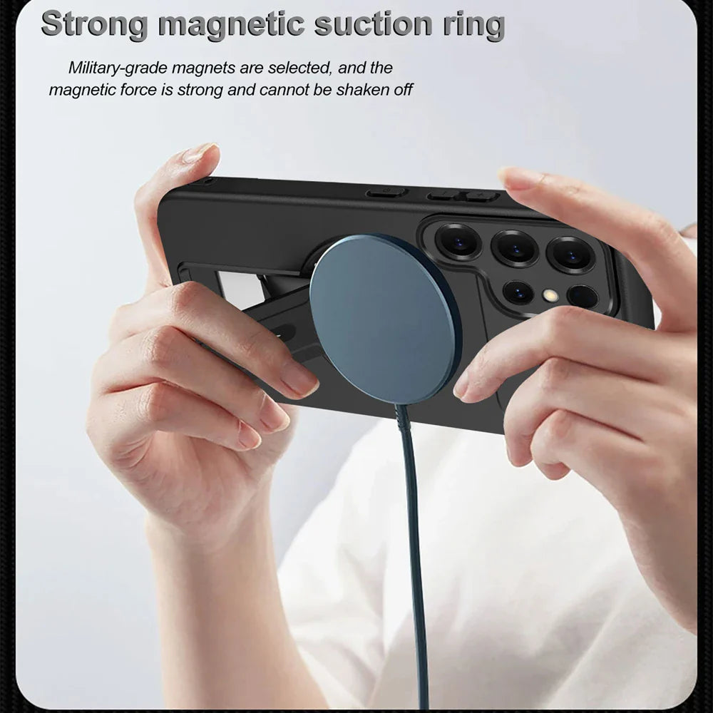 Samsung Galaxy S26 Series Magnetic Case with Stand