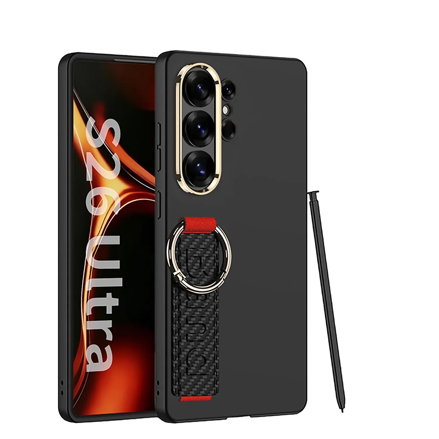 Samsung Galaxy S26 Ultra PC Hard Case with Wrist Strap