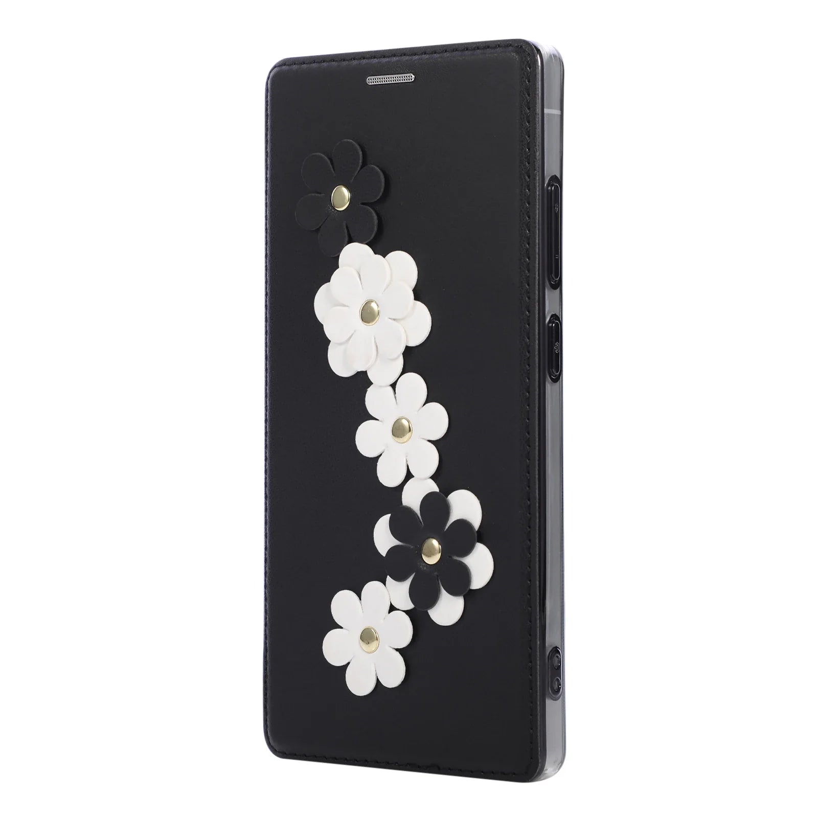 Samsung Galaxy S26 Series 3D Floral Magnetic Leather Case