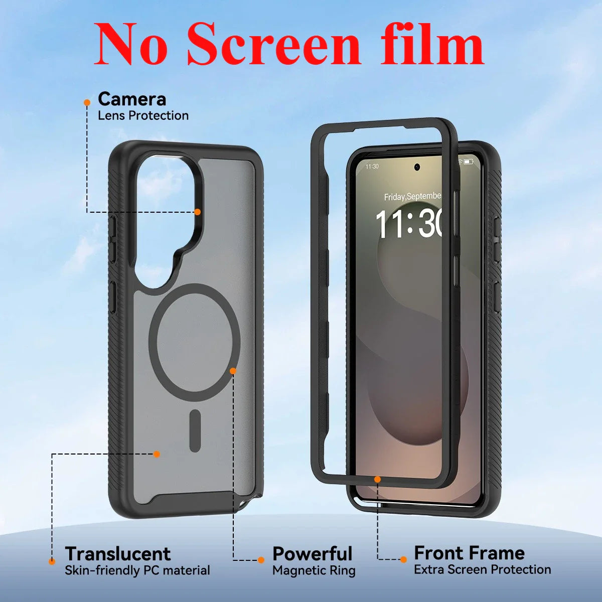 Samsung Galaxy S26 Series Heavy-Duty Magnetic Case