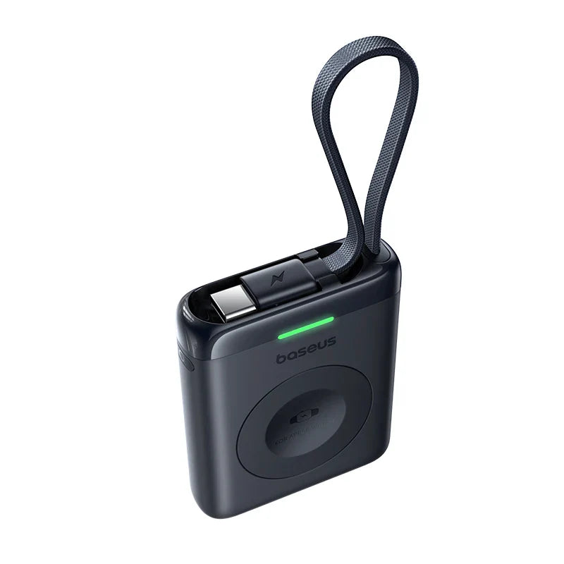 Baseus Compact 5W Apple Watch Magnetic Charger with USB-C Built-in Cable