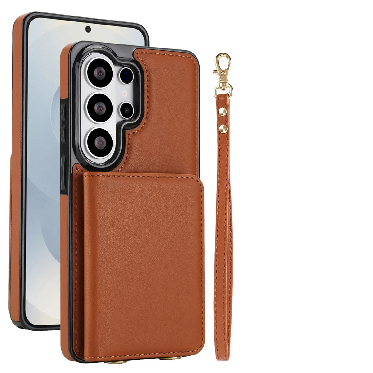 Samsung Galaxy S26 Series Case with RFID Wallet and Crossbody Strap