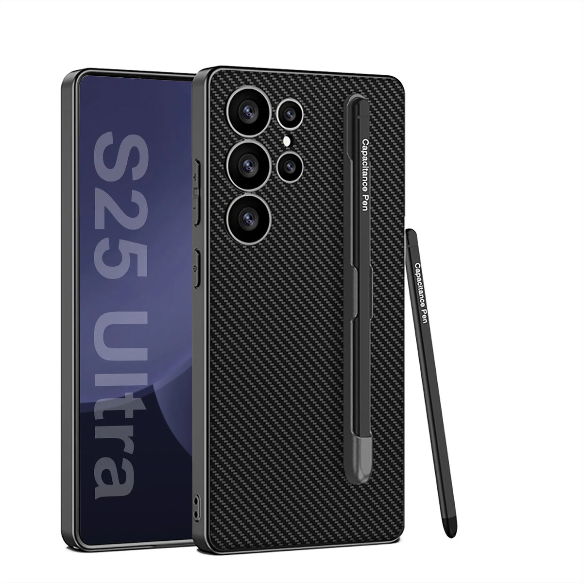 Samsung Galaxy S25 Ultra Shockproof Case with Pen Slot