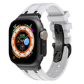 Apple Watch Flexible Rubber Band with Secure Clasp