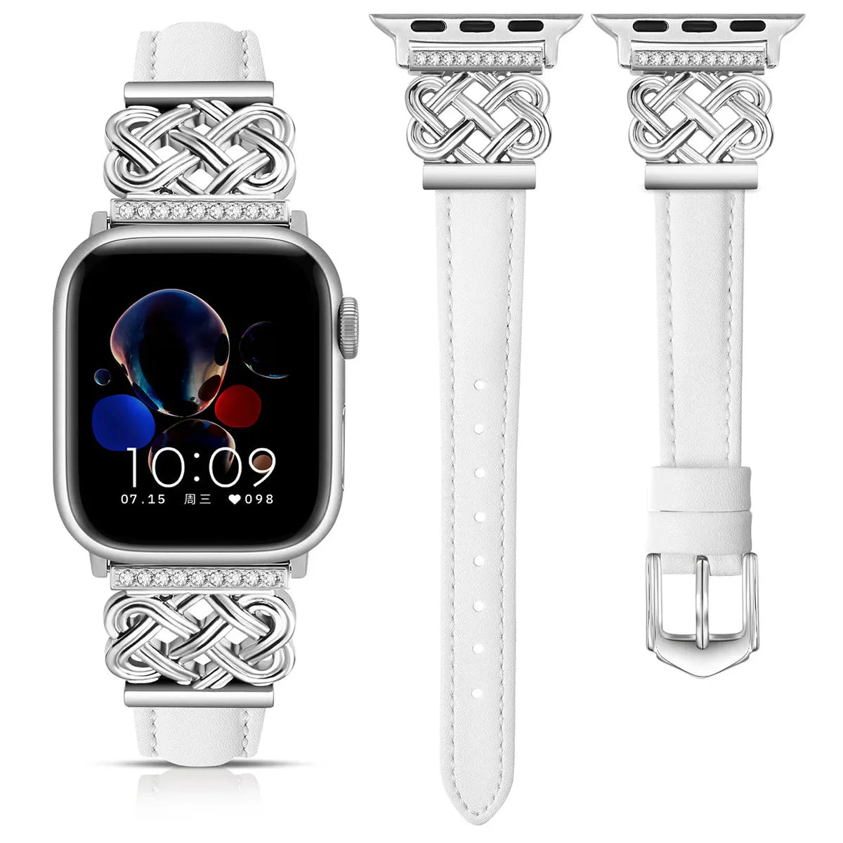 Stylish Leather Wristband for Apple Watch