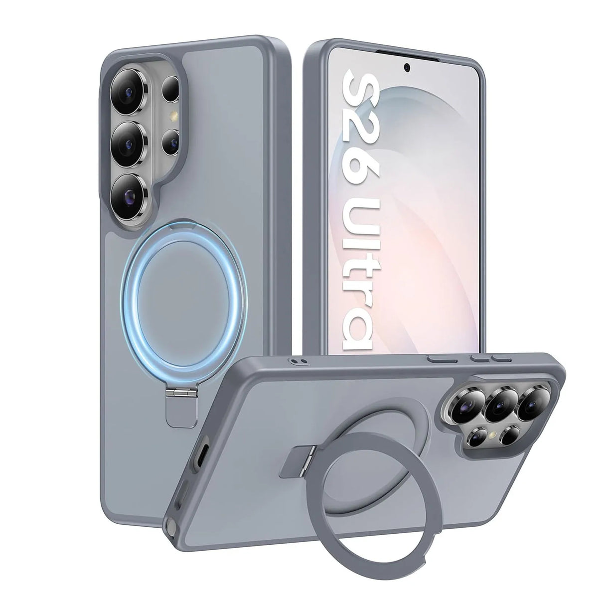 Samsung Galaxy S26 Series Case with Magnetic Bracket Holder