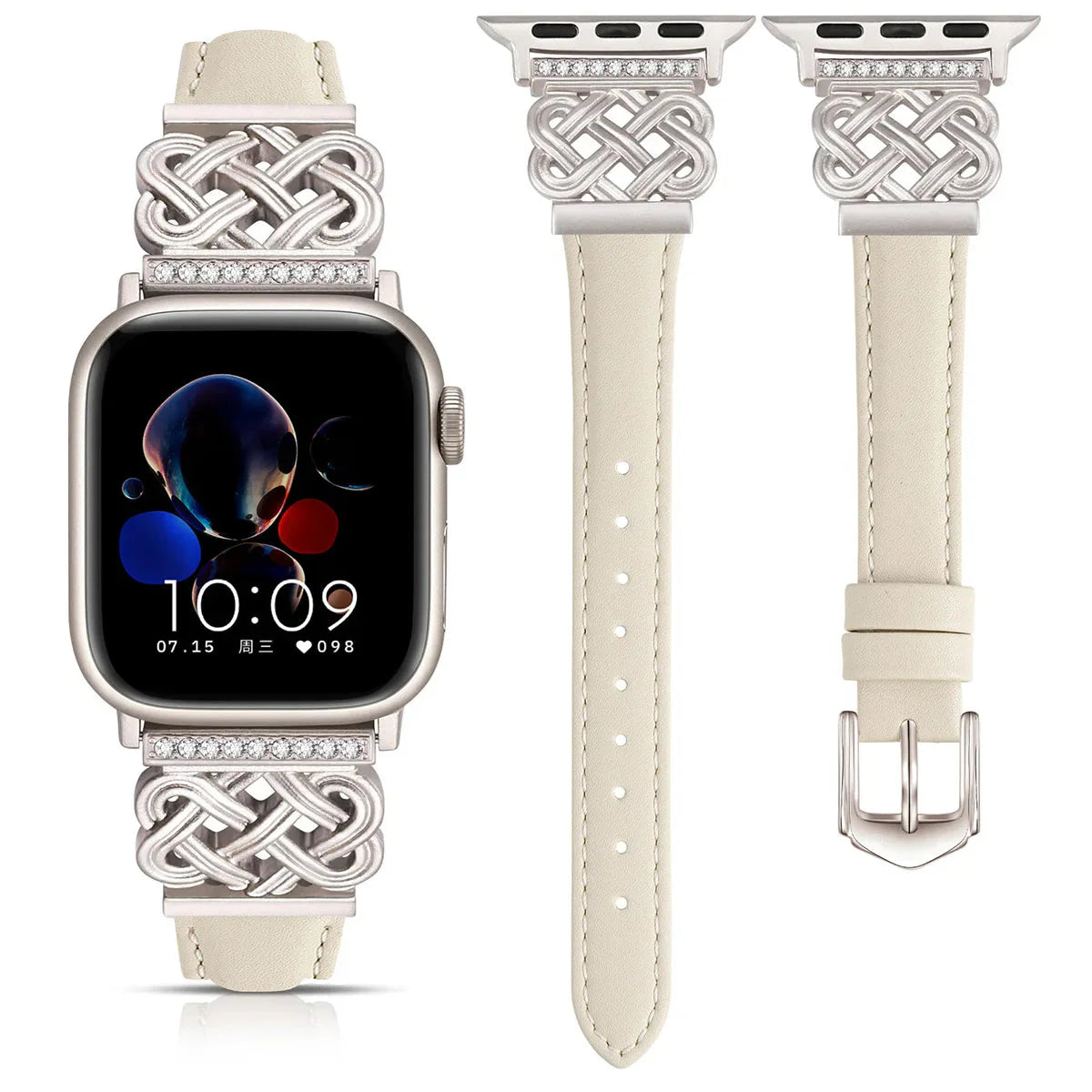 Stylish Leather Wristband for Apple Watch