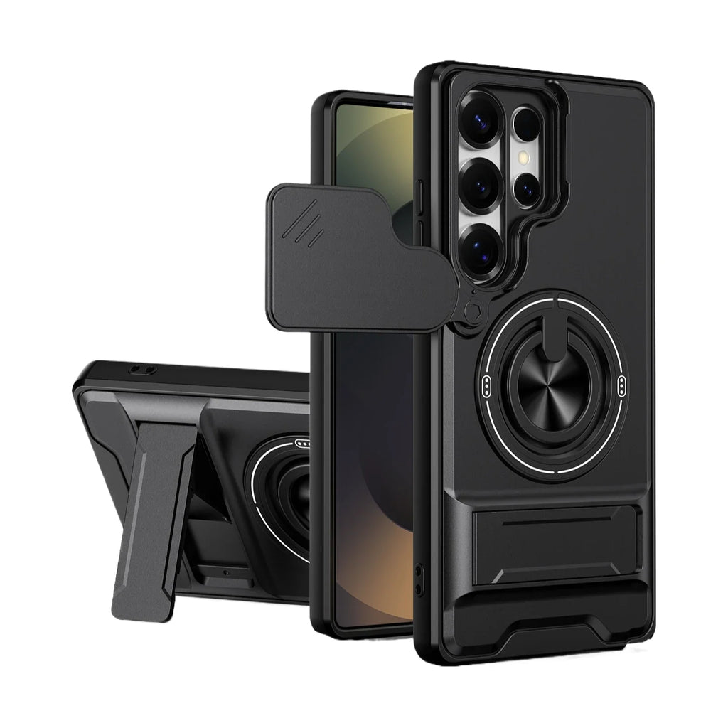 Samsung Galaxy S26 Series Hard Protection Case with Stand