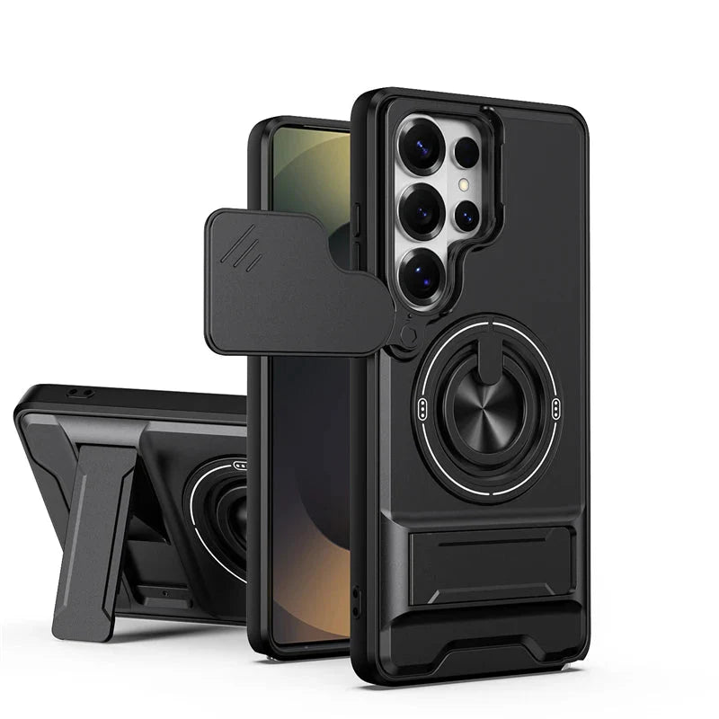 Samsung Galaxy S26 Series Case with Ring Stand and Lens Protector