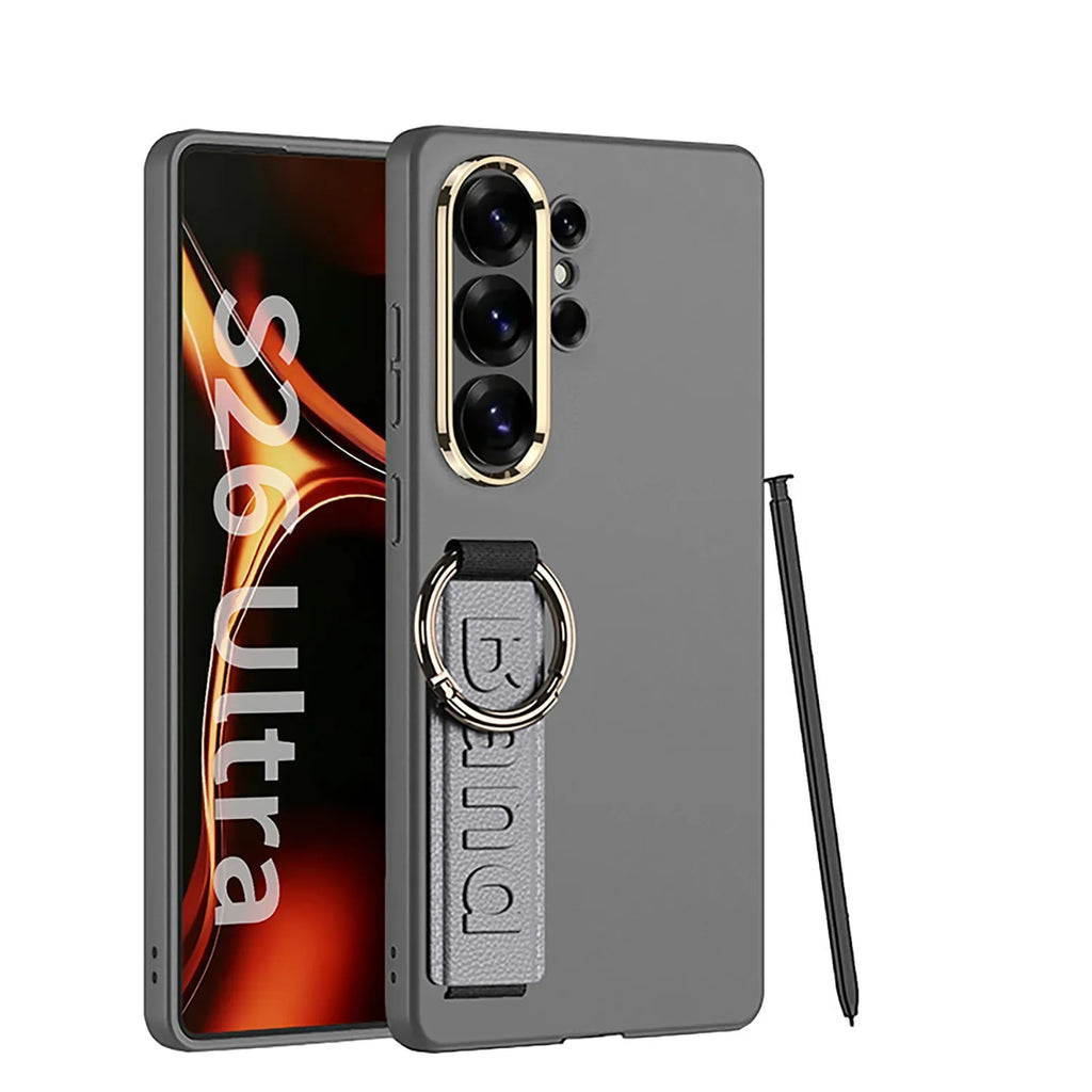 Samsung Galaxy S26 Ultra PC Hard Case with Wrist Strap