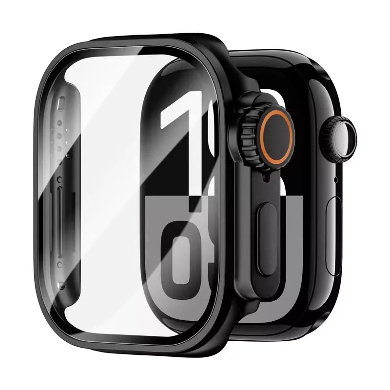 Apple Watch Protective Case with Built-In Glass Screen Protector