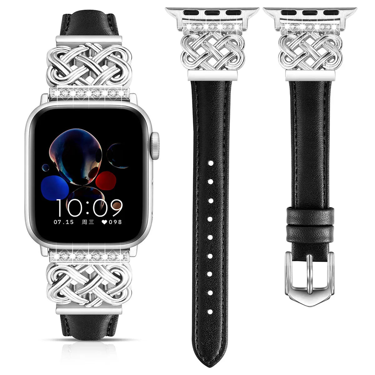 Stylish Leather Wristband for Apple Watch