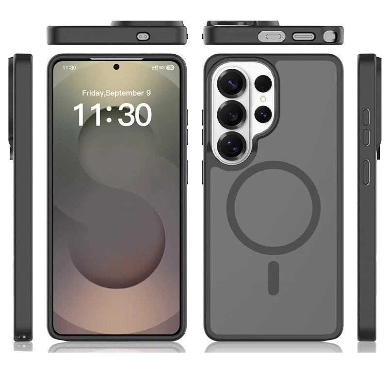 Samsung Galaxy S26 Series PC+TPU Magnetic Matte Protective Case