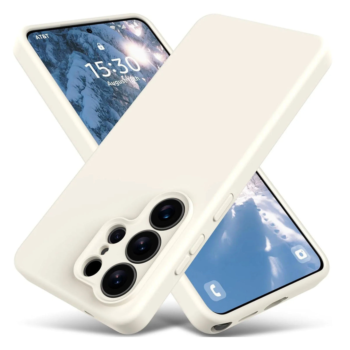 Samsung Galaxy S26 Series Soft Liquid Silicone Protective Cover