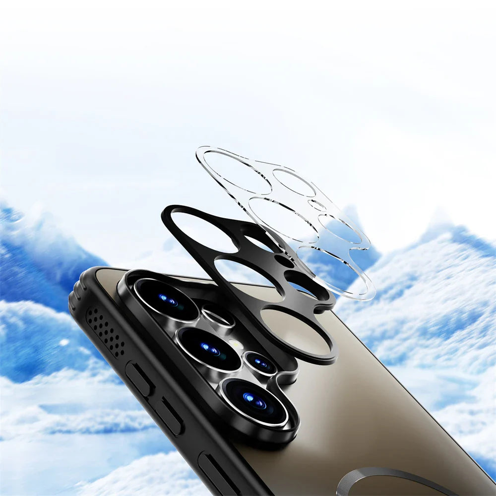 Samsung Galaxy S26 Series Heat Dissipation Case with Matte Shockproof Finish