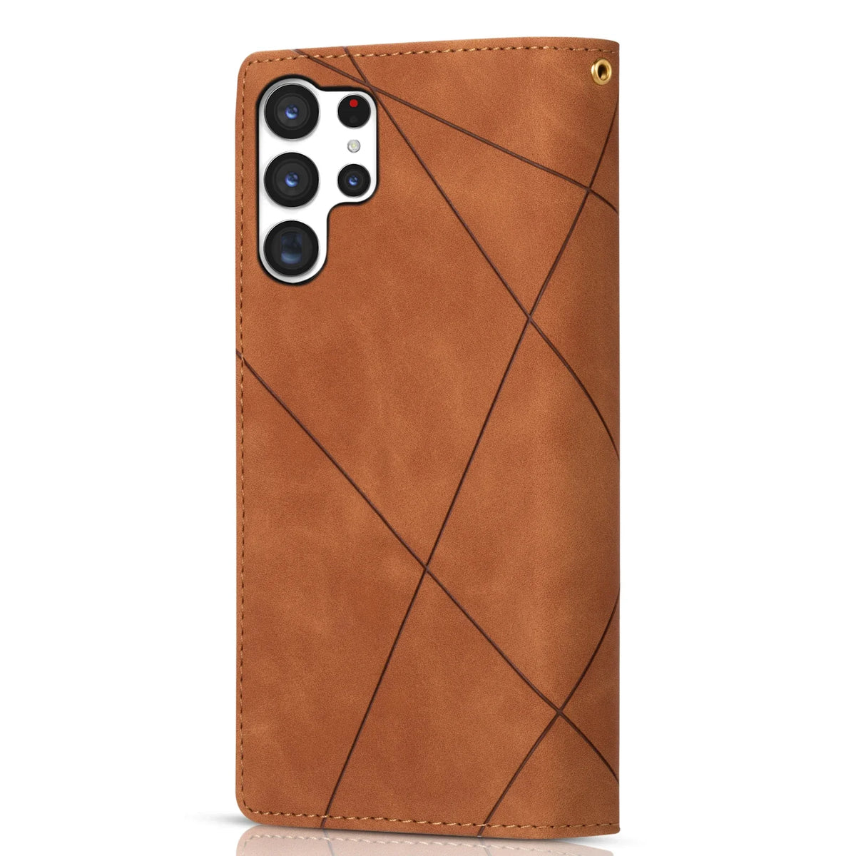 Samsung Galaxy S26 Series Color Block Wallet Case with Card Slots