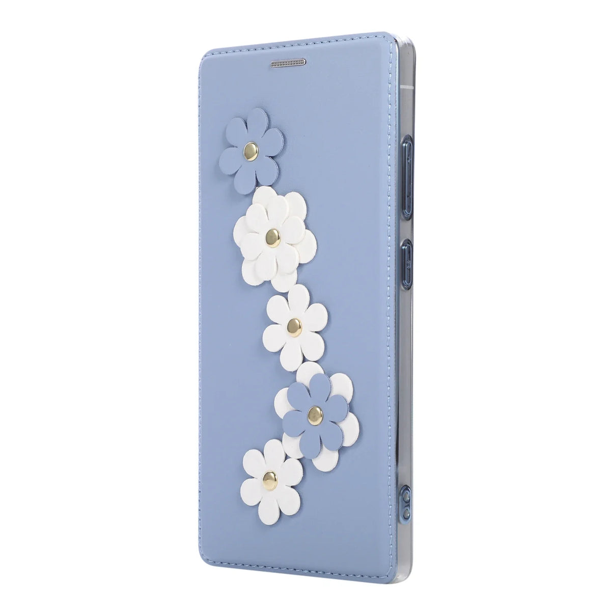 Samsung Galaxy S26 Series 3D Floral Magnetic Leather Case