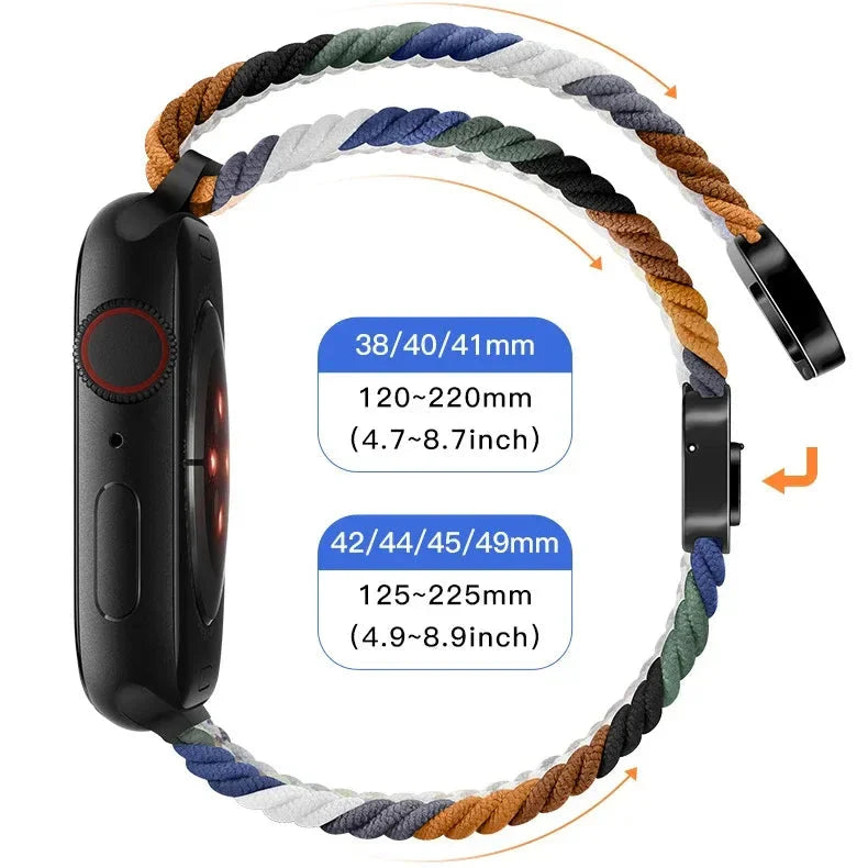 Nylon Woven Sport Strap for Apple Watch