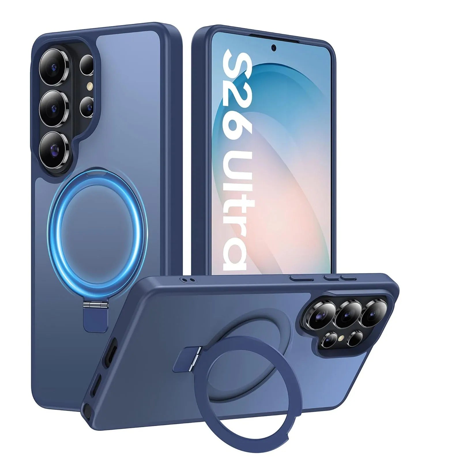 Samsung Galaxy S26 Series Case with Magnetic Bracket Holder