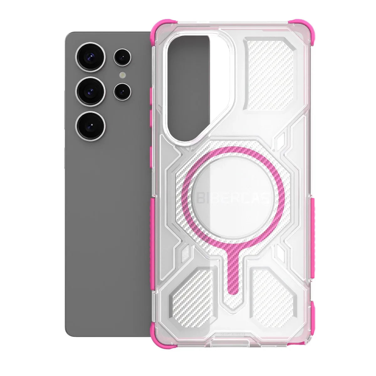 Samsung Galaxy S26 Series Magnetic Frosted Translucent Protective Case