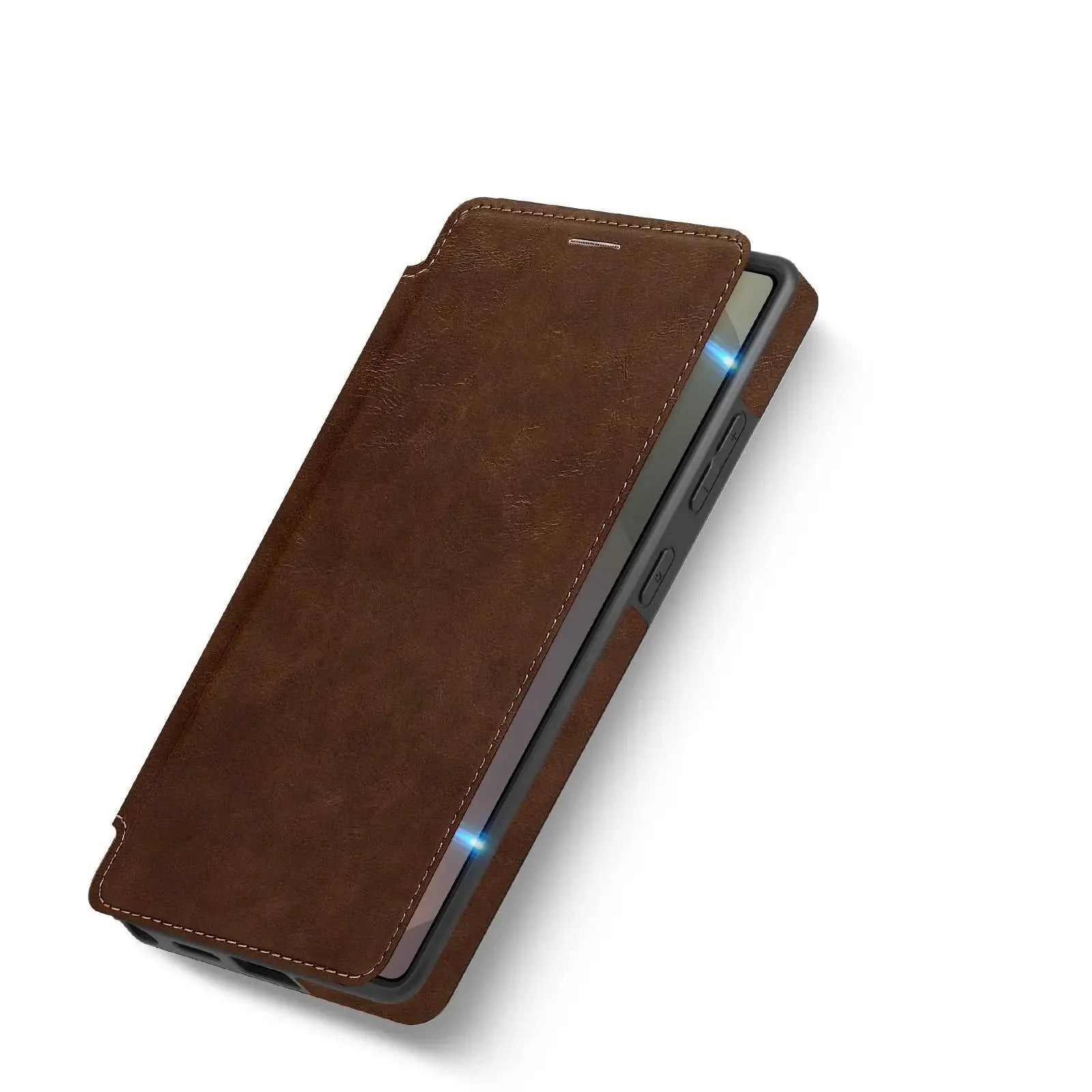 Samsung Galaxy S25 Series PU Leather Magnetic Wallet Flip Case