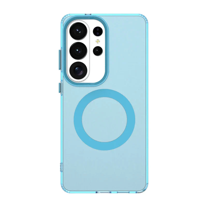 Samsung Galaxy S26 Series Candy Color Magnetic Translucent Matte Slim Case