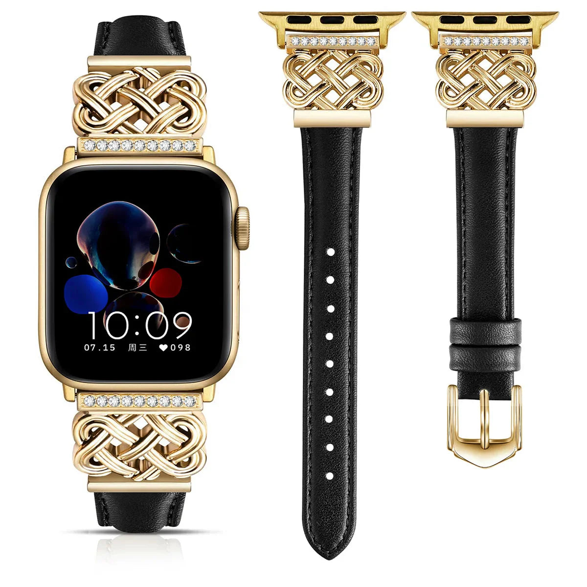 Stylish Leather Wristband for Apple Watch