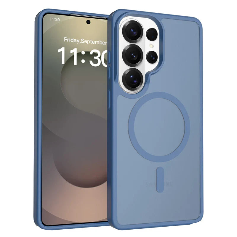 Samsung Galaxy S26 Series PC+TPU Magnetic Matte Protective Case