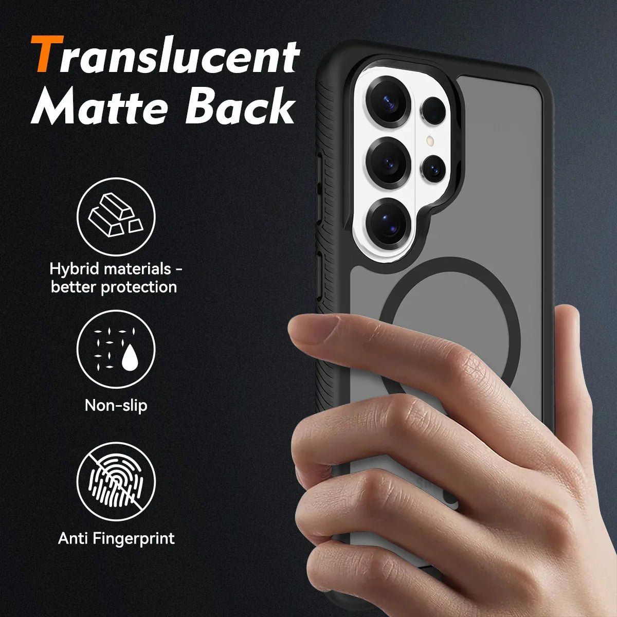 Samsung Galaxy S26 Series Heavy-Duty Magnetic Case