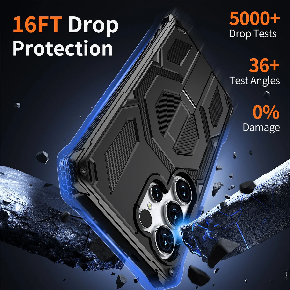 Samsung Galaxy S26 Series Strong Hybrid Dual Layer Case