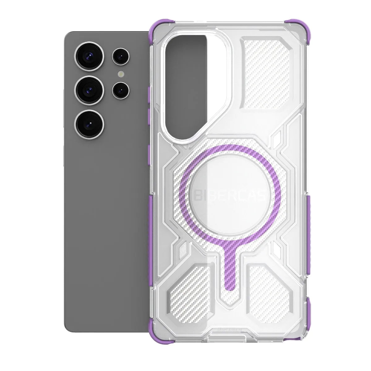 Samsung Galaxy S26 Series Magnetic Frosted Translucent Protective Case