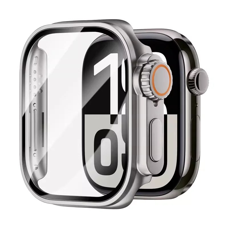Apple Watch Protective Case with Built-In Glass Screen Protector