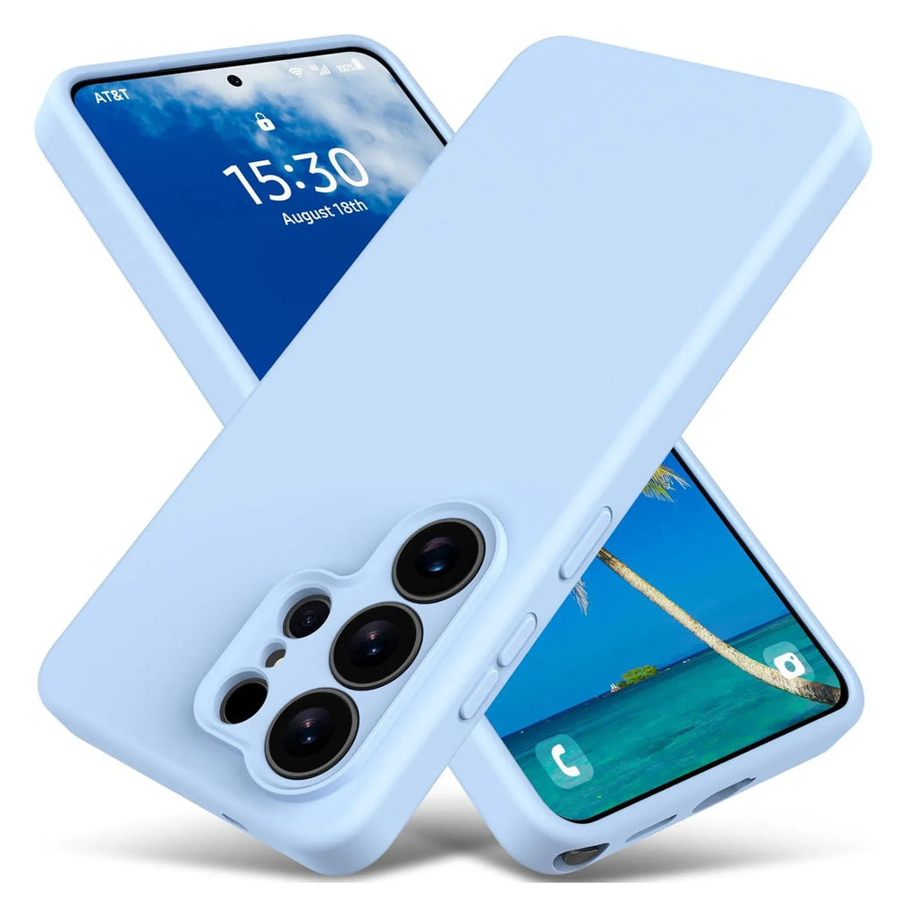 Samsung Galaxy S26 Series Soft Liquid Silicone Protective Cover