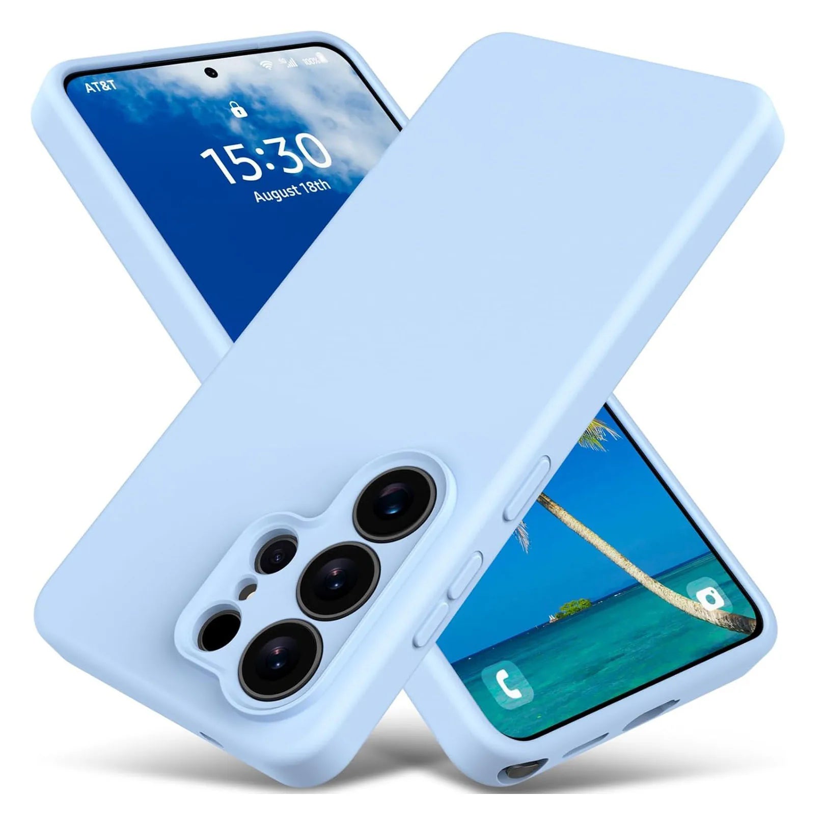 Samsung Galaxy S26 Series Soft Liquid Silicone Protective Cover