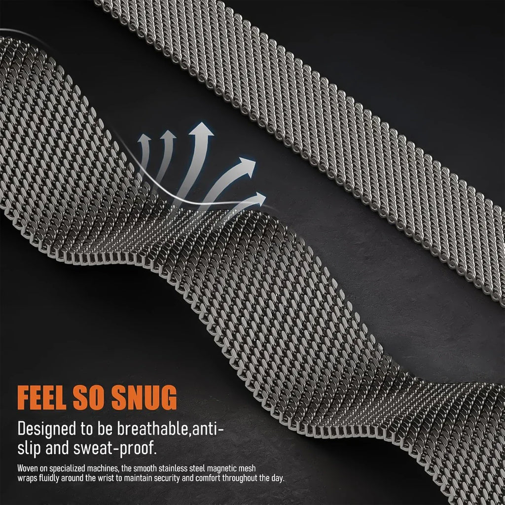 Apple Watch Milanese Loop Metal Strap Bracelet