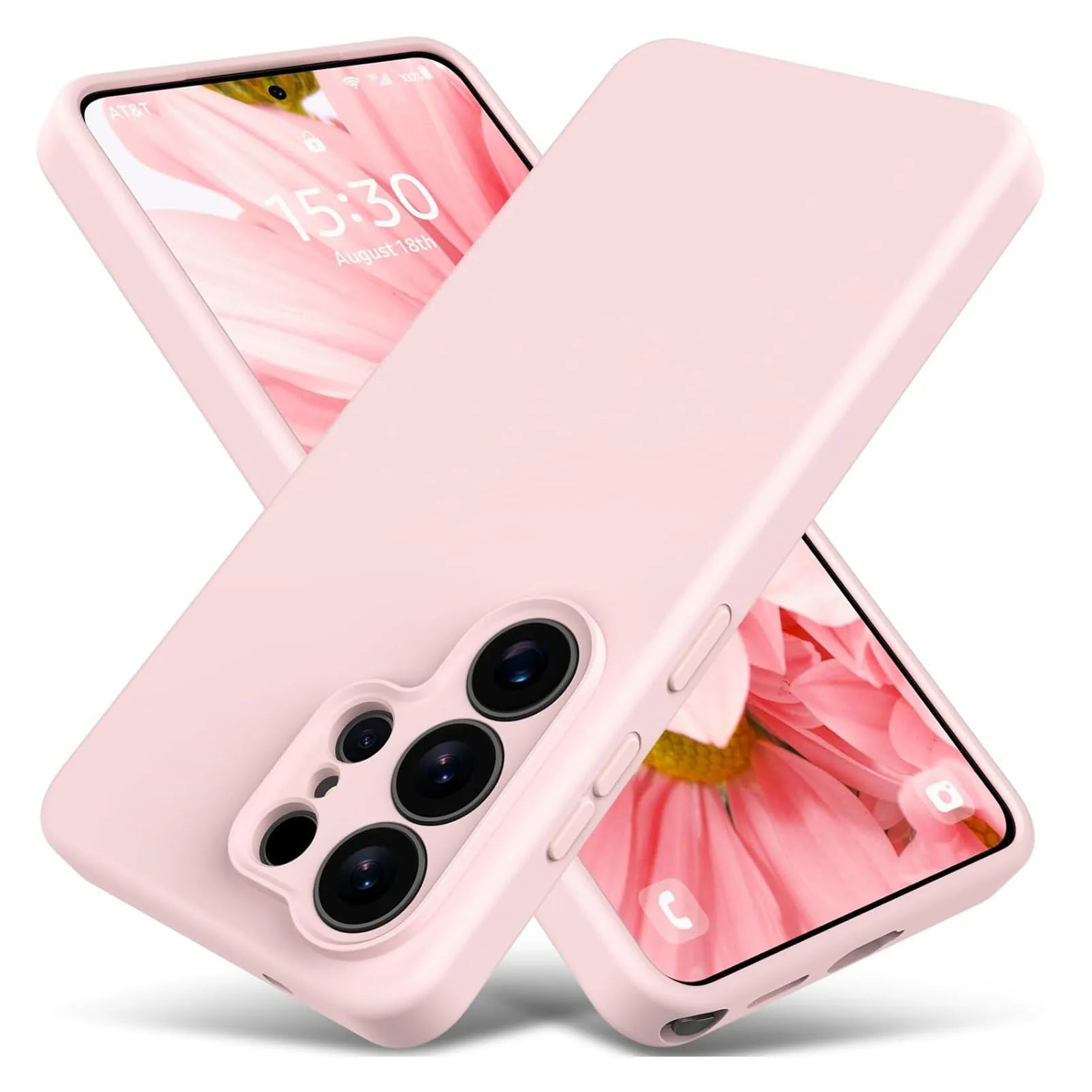 Samsung Galaxy S26 Series Soft Liquid Silicone Protective Cover