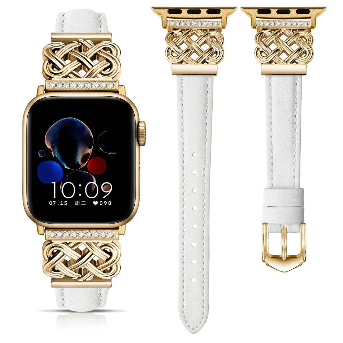 Stylish Leather Wristband for Apple Watch