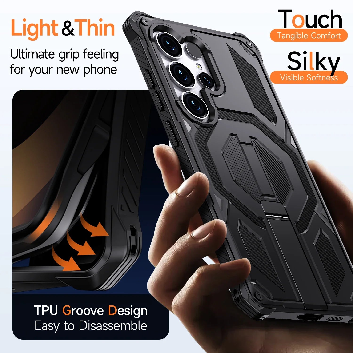 Samsung Galaxy S26 Series Strong Hybrid Dual Layer Case