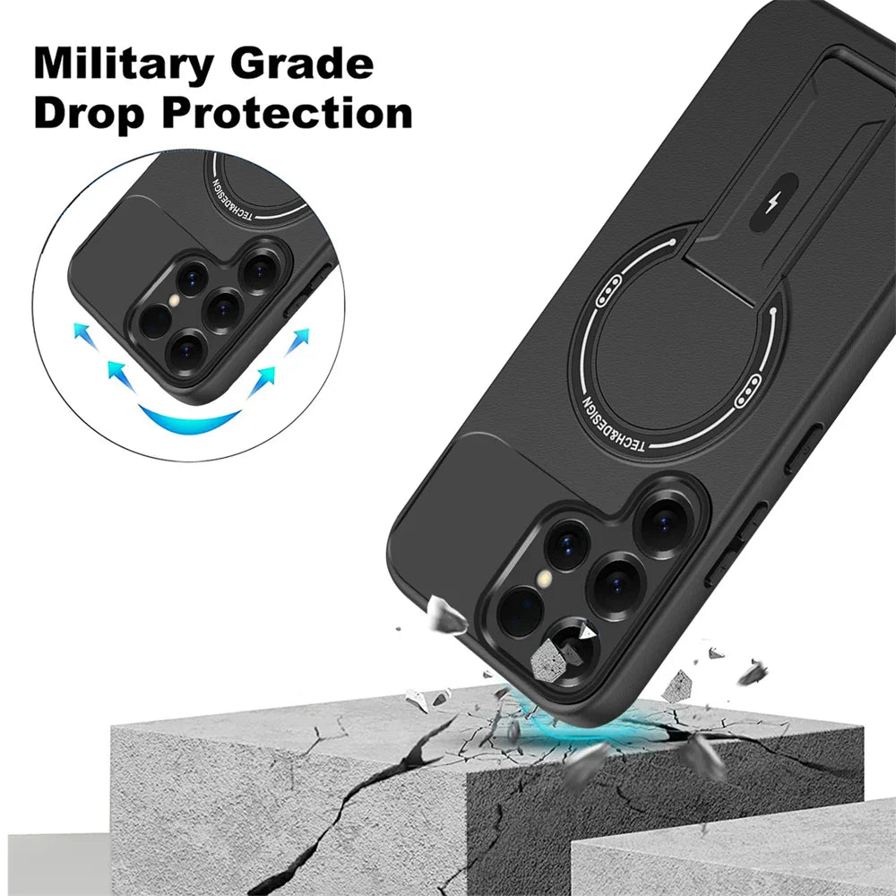 Samsung Galaxy S26 Series Magnetic Case with Stand