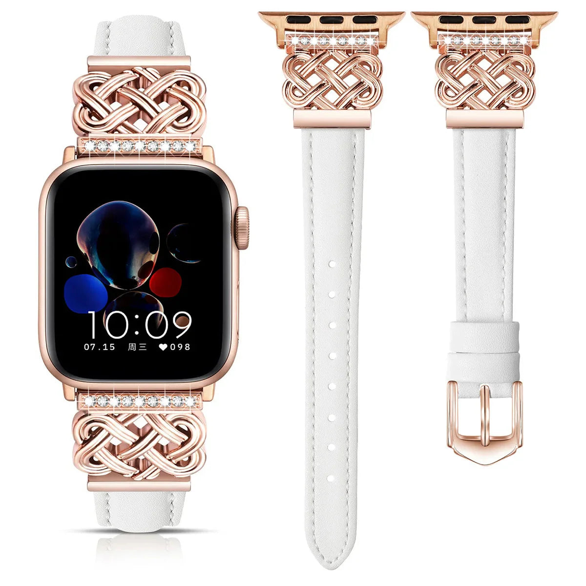 Stylish Leather Wristband for Apple Watch