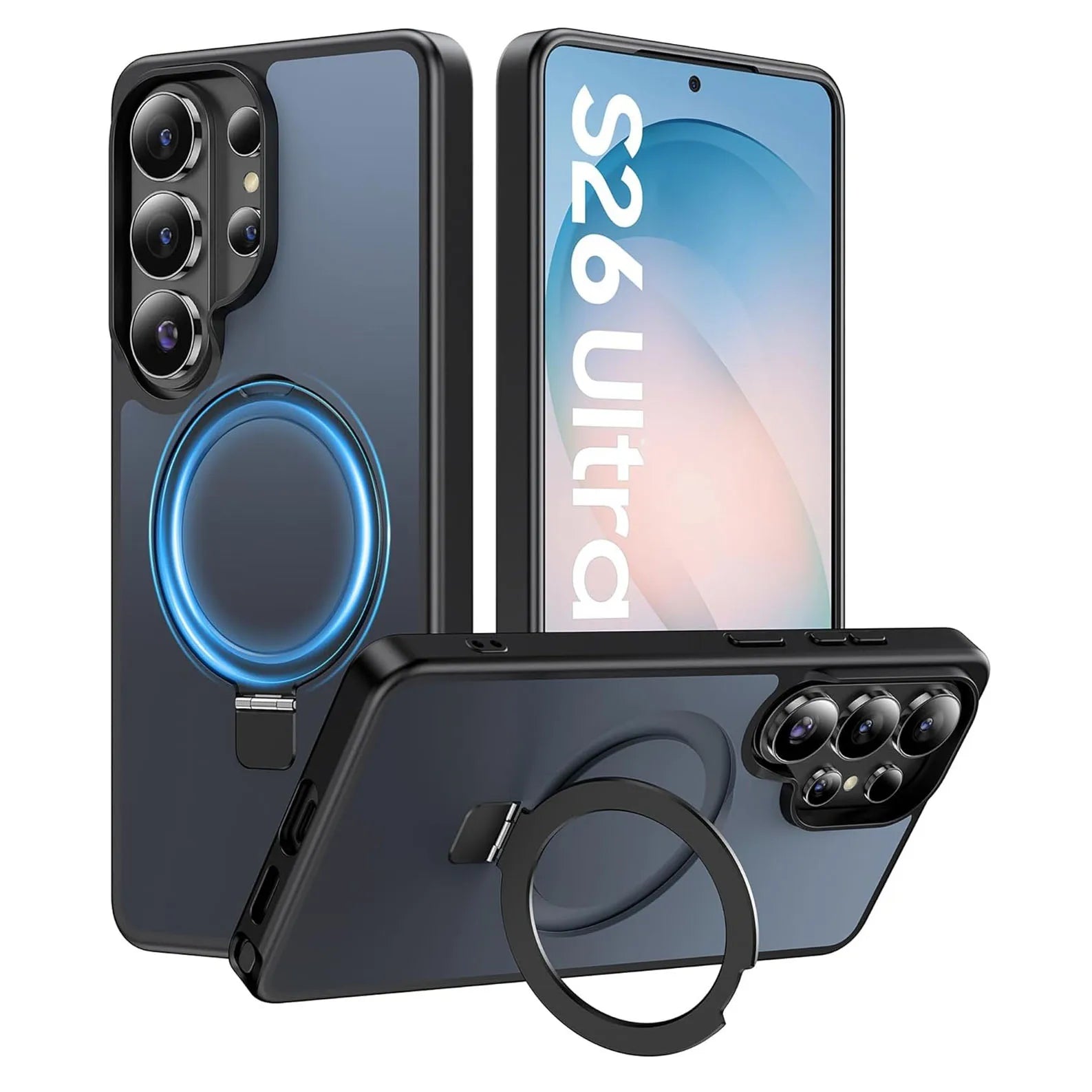 Samsung Galaxy S26 Series Case with Magnetic Bracket Holder