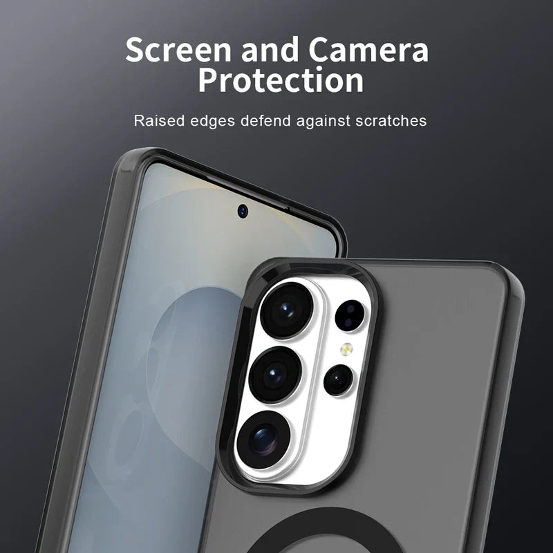 Samsung Galaxy S26 Series Candy Color Magnetic Translucent Matte Slim Case
