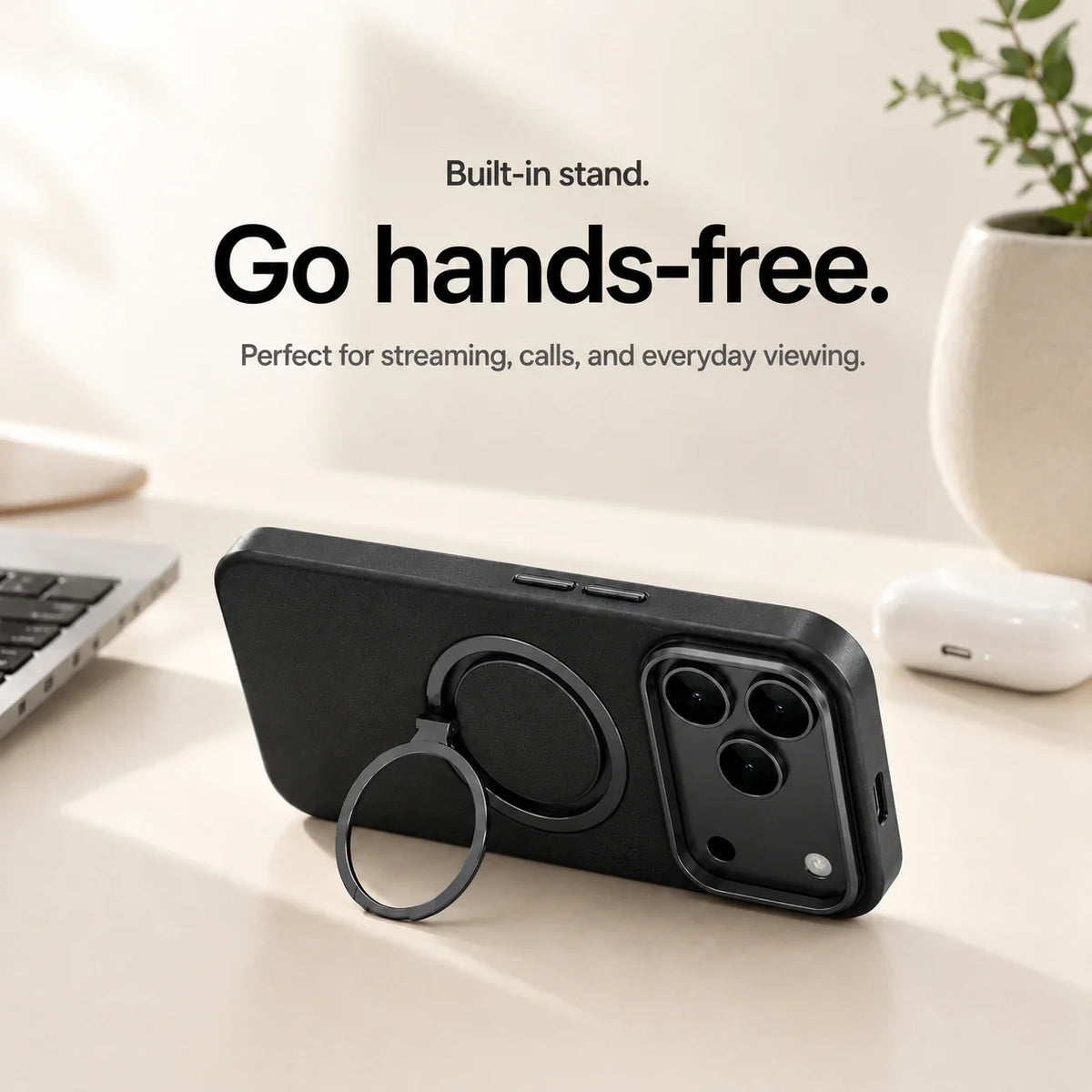 MagCase Stand — Leather